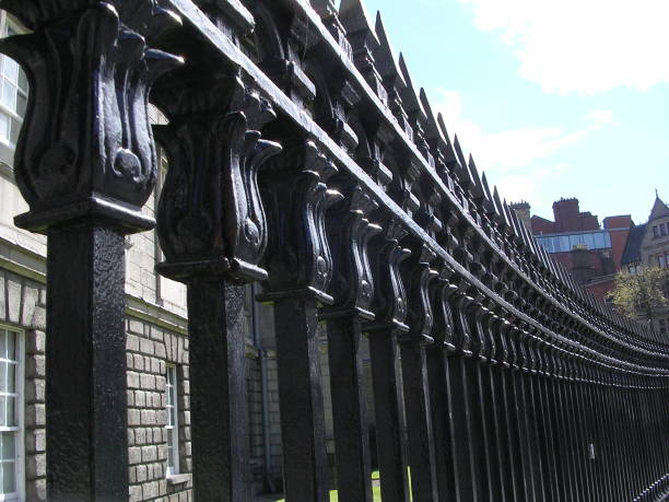istock Beautiful Fence in Dublin Ireland 1224966524