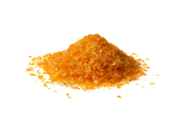 istock Aromatic Colorful Spa Bath Salts on White Background 1224967263