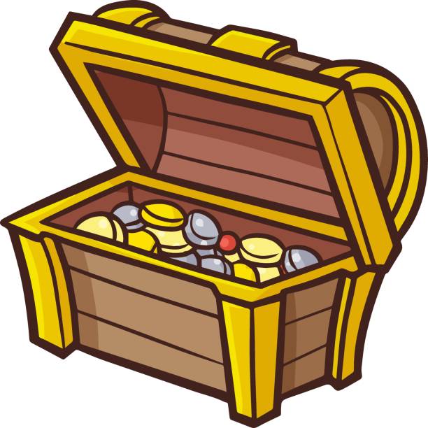 300+ Wooden Pirate Treasure Chest Drawing Illustrations, Royalty-Free ...