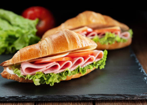 istock set of croissant sandwiches 1224973411