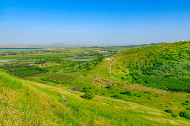 Golan Heights landscape from Mount Bental