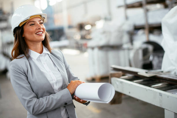 istock Factory manager in inspection of manufacturing. 1224986122