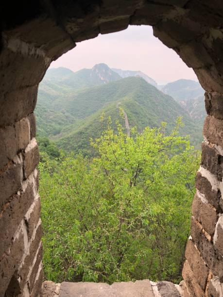 a grande muralha de huanghuacheng, pequim, china - huanghuacheng - fotografias e filmes do acervo