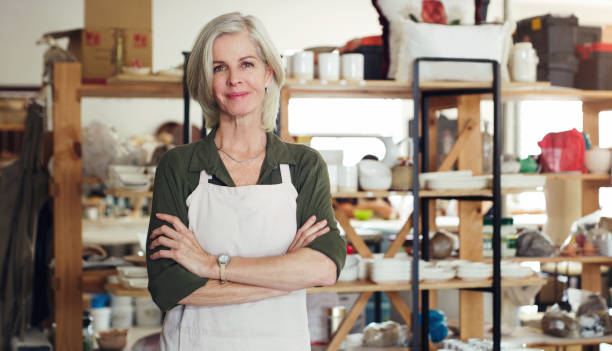 istock Operating her business with hard work and passion 1224993409