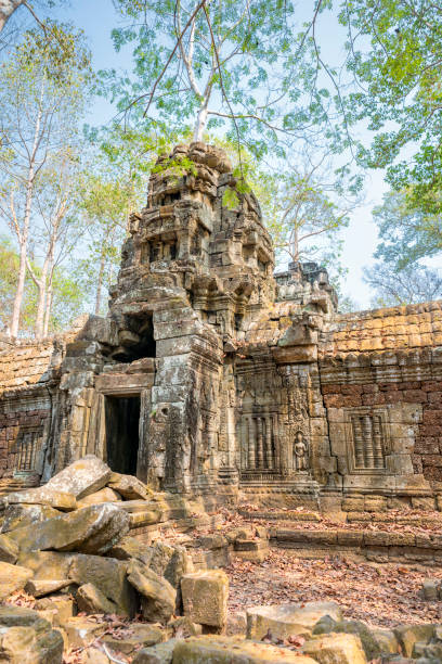 istock Ancient hidden Temple, Angkor Wat, Siem Reap Province, Cambodia 1224998734