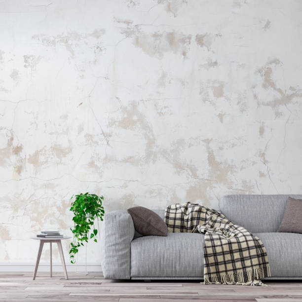 istock Elegant living room with sofa front view right 1225002752