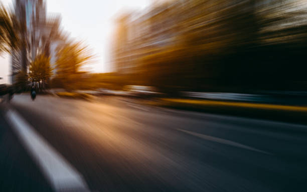 istock Abstract modern urban architecture and asphalt pavement 1225007039