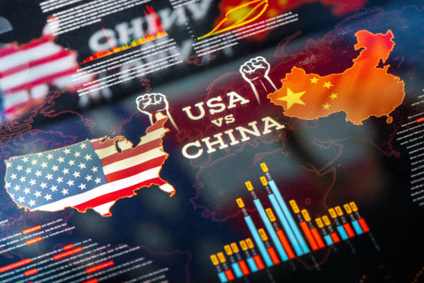 istock USA against China Trade War and Sanctions 1225008680