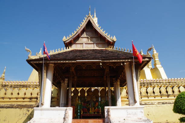 istock Phra That Luang in Vientiane 1225013344