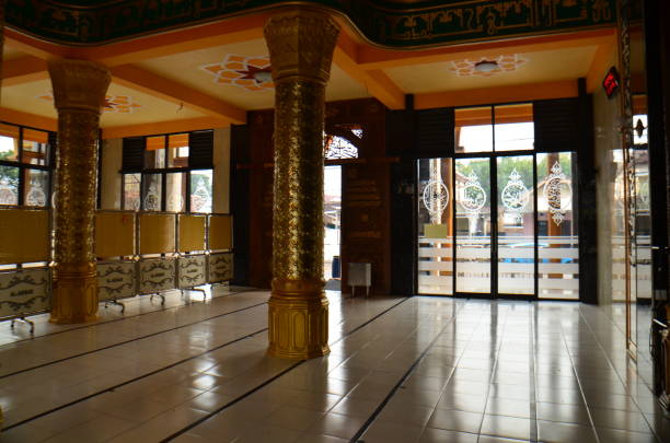 istock Mosque Architectural Intricate Marble And Mosaic Archway Intside Mosque 1225025220