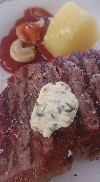 istock beef steak with sauce and ketchup 1225025614