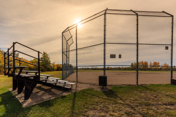парк эдварда маккорта - baseball diamond стоковые фото и изображения