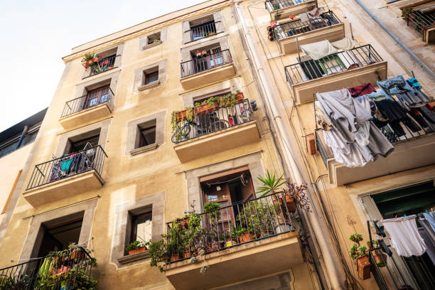 istock Residential building, Barcelona 1225029465