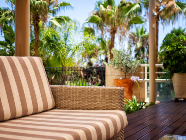 istock Mediterranean lovely summer patio 1225044591
