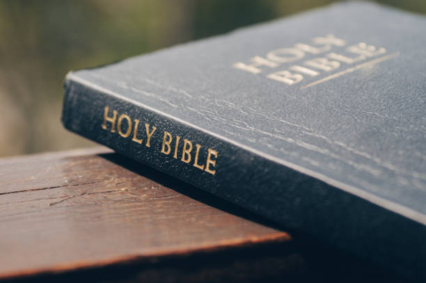 istock The Holy Bible. Reading the bible. 1225044979