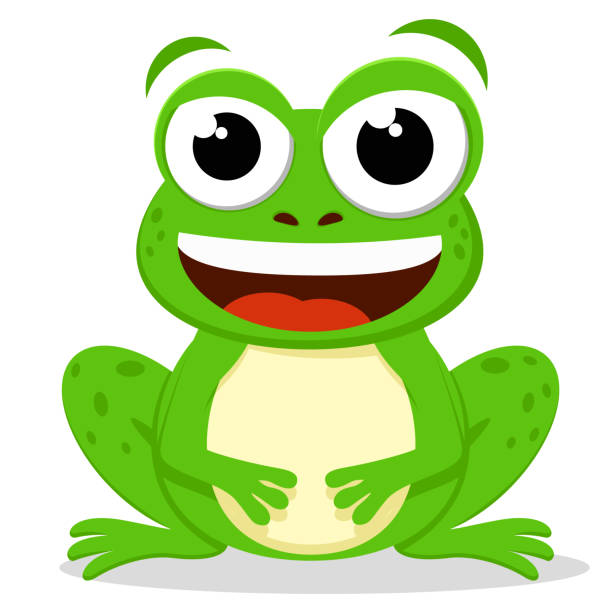 Frog With Big Eyes Cartoons Illustrations, Royalty-Free Vector Graphics &  Clip Art - iStock