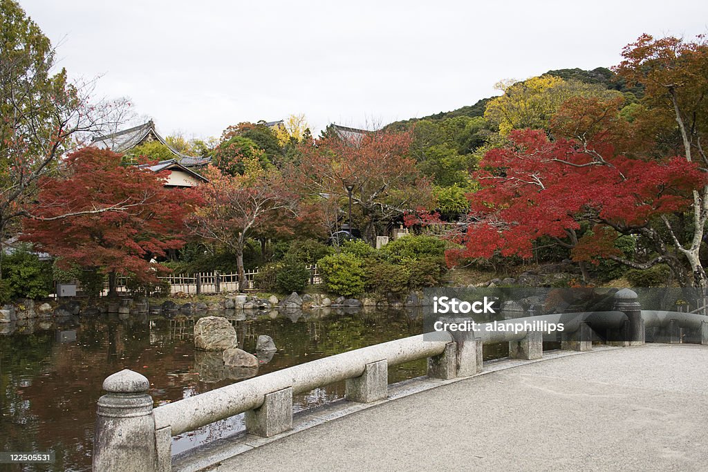 Japanischer Garten - Lizenzfrei Ahorn Stock-Foto