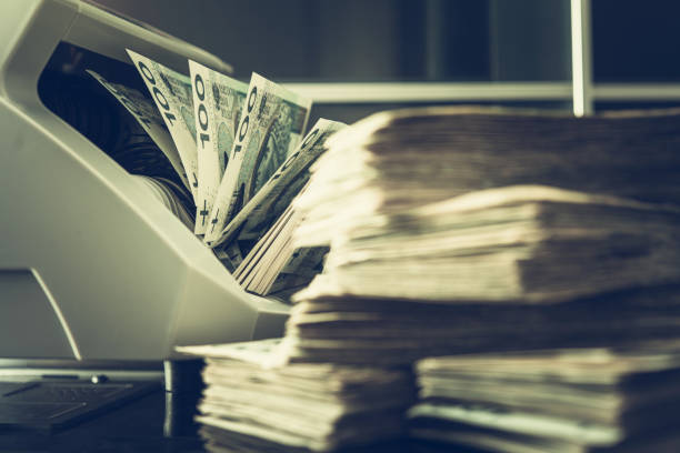 istock Bill Counter Totals Money Amount. 1225060452
