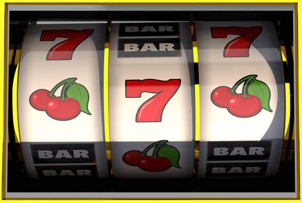 istock Slot Machine With Symbols On Reel. 1225060610