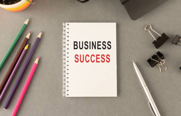 istock Business concept - Notepad with the text BUSINESS SUCCESS 1225064680
