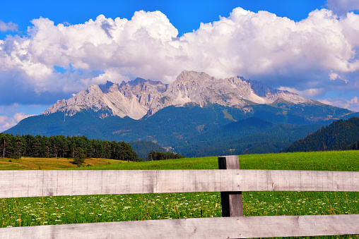 Latemar (Latemar (obereggen)  mountain in the Dolomites, Italy