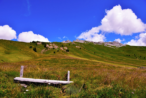 Latemar (obereggen)  mountain in the Dolomites, Italy