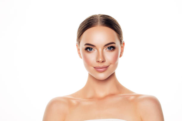 istock Beautiful woman with soft make-up 1225068873