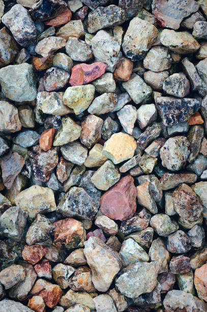 istock Background and texture of crushed stone. View from above. 1225069026