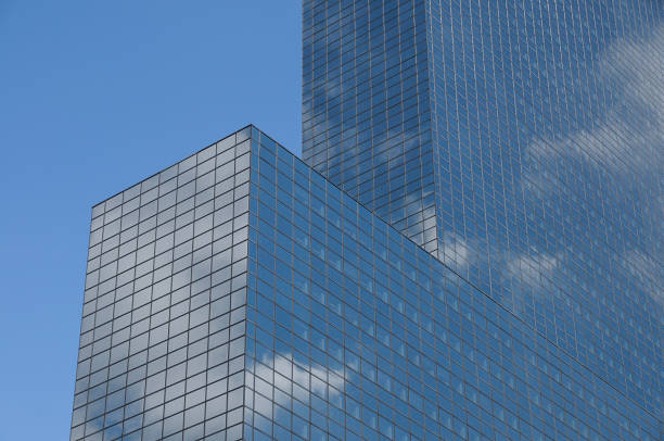 Free Stock Photo of Group of Tall Buildings With Clouds in the ...