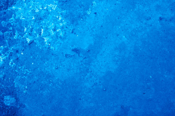istock background with rust. surface of rusty metal. rusty iron texture. toned classic blue color trend 2020 year 1225069808
