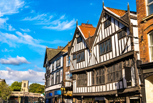 istock Traditional houses in York, England 1225074466