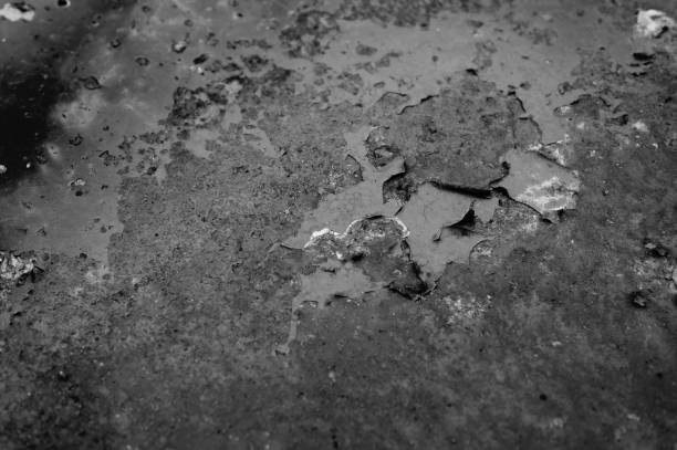 istock background with rust. surface of rusty metal. rusty iron texture. toned black color 1225075869