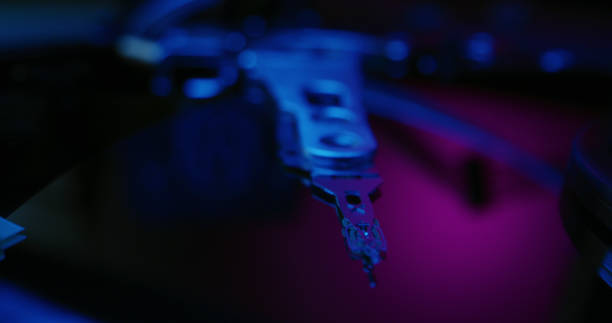istock Interior of a hard disk drive 1225079375