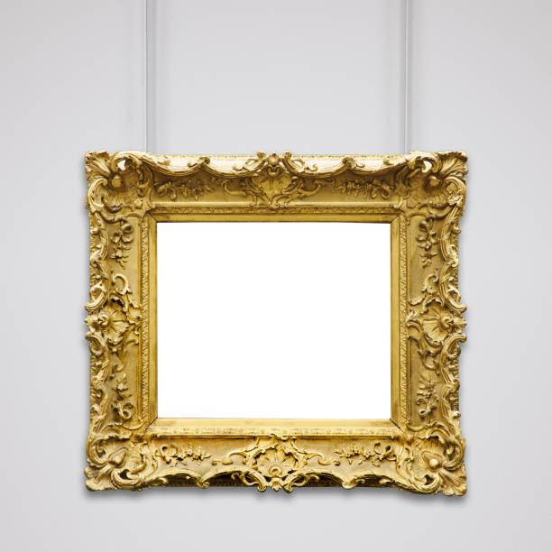 istock Golden Vintage Frame (All clipping paths included) 1225086585