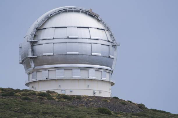 istock Close-up of a big telescope 1225090485