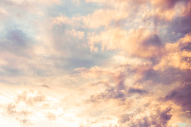 istock Beautiful Blue Sky with Dramatic Clouds. A Nature Spectacles backgrounds. 1225092745