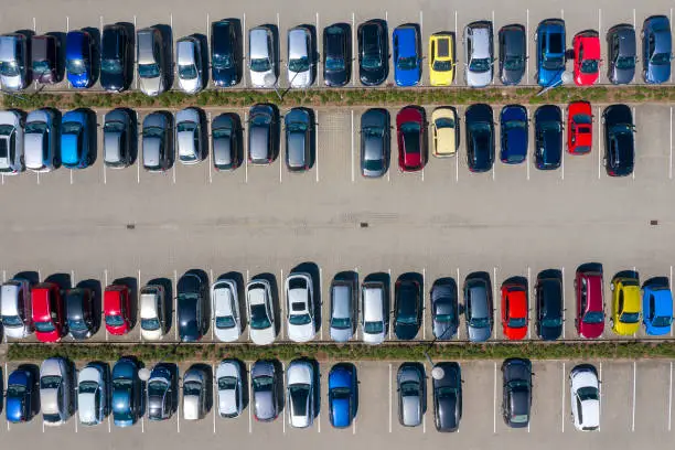 Photo of Parking Lot, Aerial View