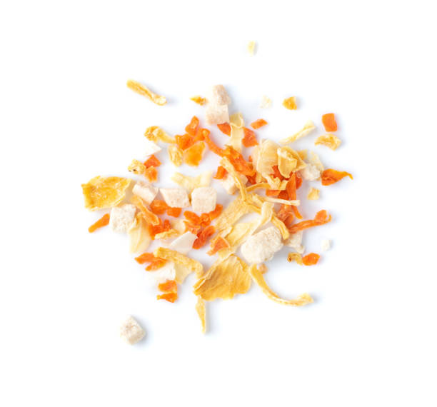 istock Dry Orange Peel or Zest Isolated on White Background 1225097044