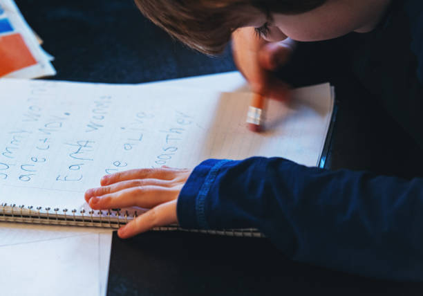 istock Homeschooling Boy In Primary Grade 1225102559