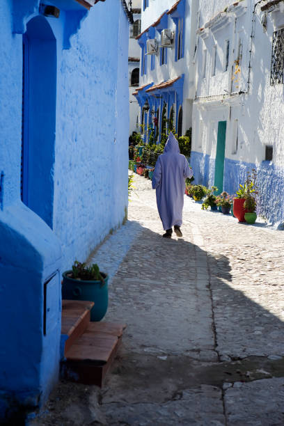 istock Chefchouen Moroccan blue city in the mountains 1225103989