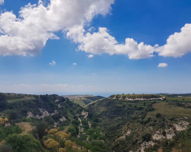 istock a landscape of mountains and blue sky 1225104117