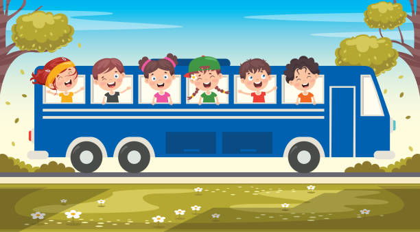 ilustrações, clipart, desenhos animados e ícones de personagens de desenhos animados viajando com veículo - accident taxi driving tourist