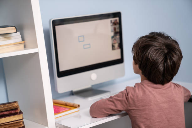 istock School Boy Having Online Education At Home 1225112468