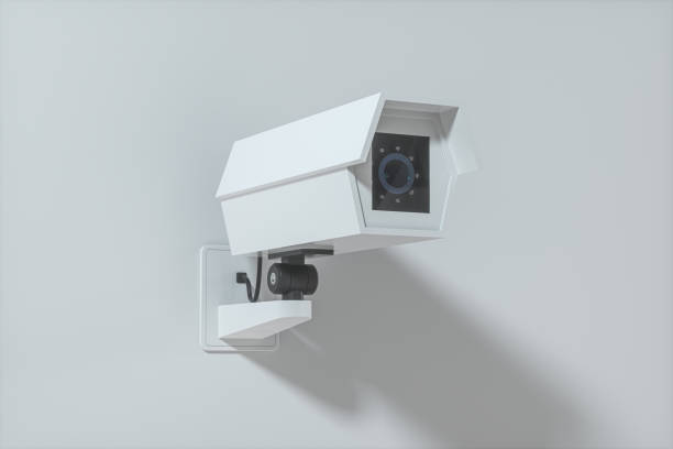 istock White monitor on the wall, 3d rendering. 1225127933