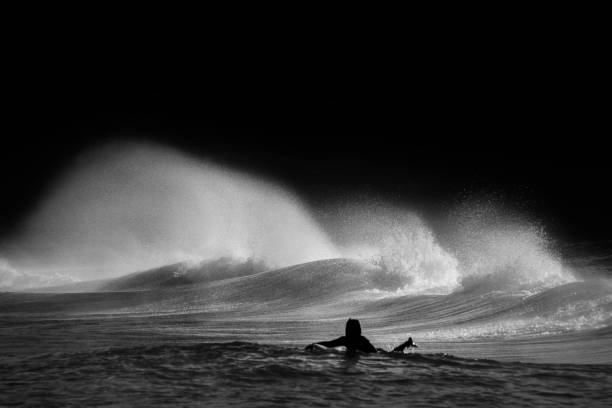 istock Surfer surfing at Tamarama Beach 1225128758