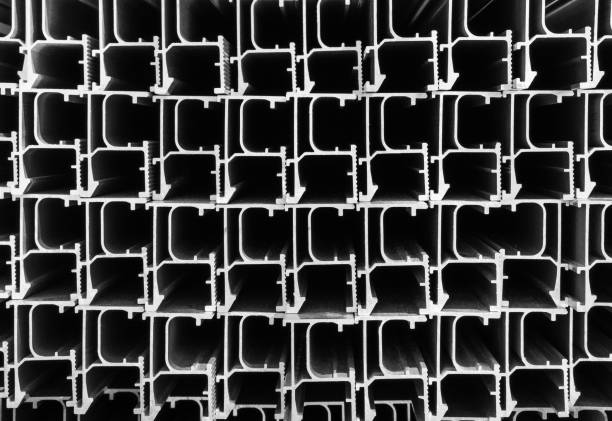 istock C shaped Steel Channels in the warehouse 1225129543