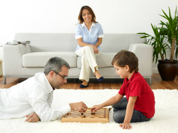 istock Family relaxing at home 1225144153