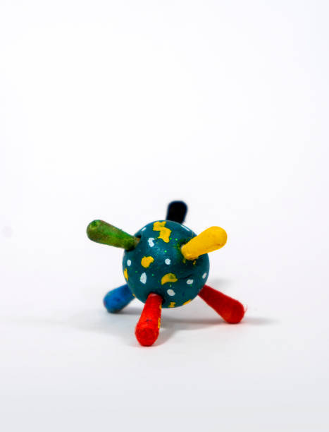 istock Multi colored Corona-virus or 2019-nCoV on white background. 1225151369