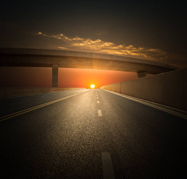 istock An overpass on the highway to the city 1225153501