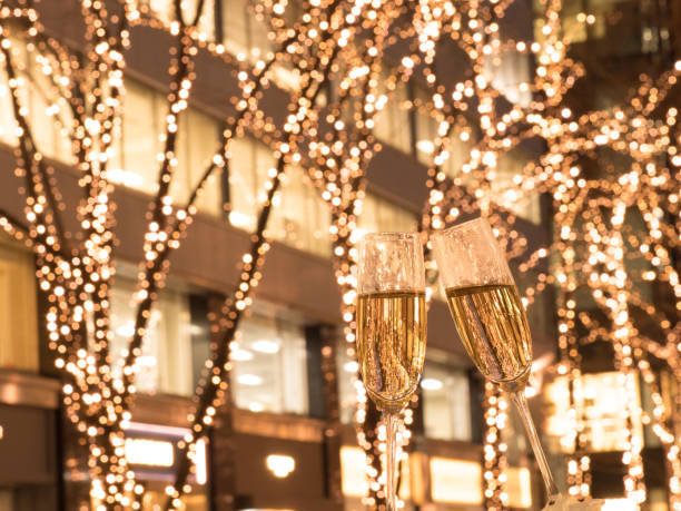 istock Illuminations and champagne glasses 1225154459